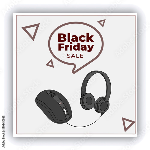 Black Friday super sale social media banner templateHEADPONE (1)