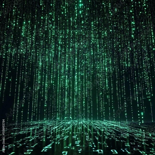 binary code background