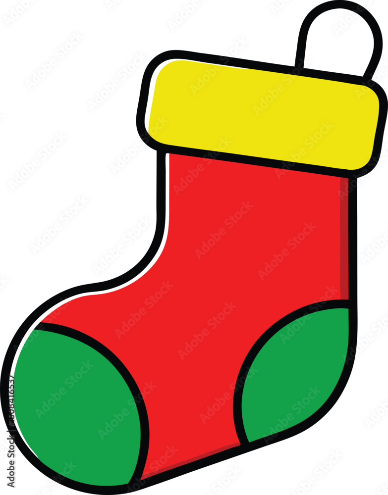 vector outline stocking stuffer toys logo icon wit (1).eps