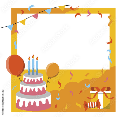 Cute Birthday Frame