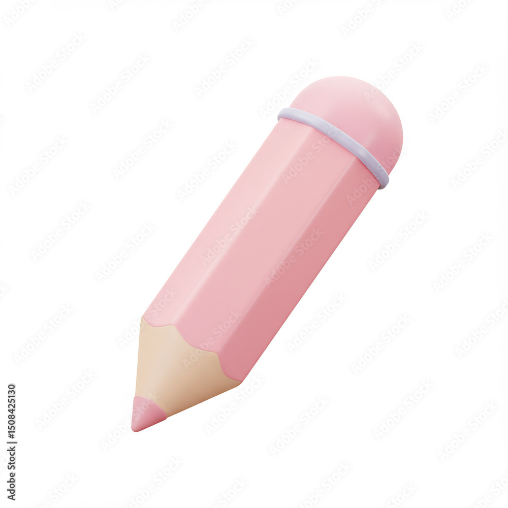 3D Pencil in Soft Stylized Design