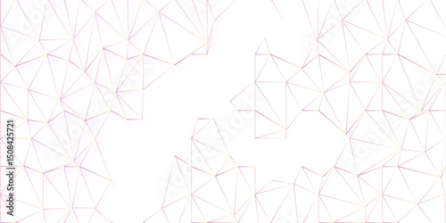 Abstract of simple red line triangle pattern geometric background creative and geometric shape with white luxury pattern. red and white geometric background with low poly triangle. 