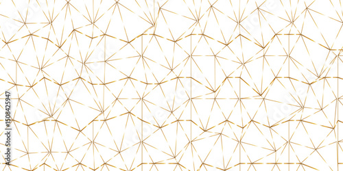 Abstract line background. abstract golden lines with white background. Seamless geometric polygonal repeatable pattern swatch background, Trendy design vector background for web backdrop