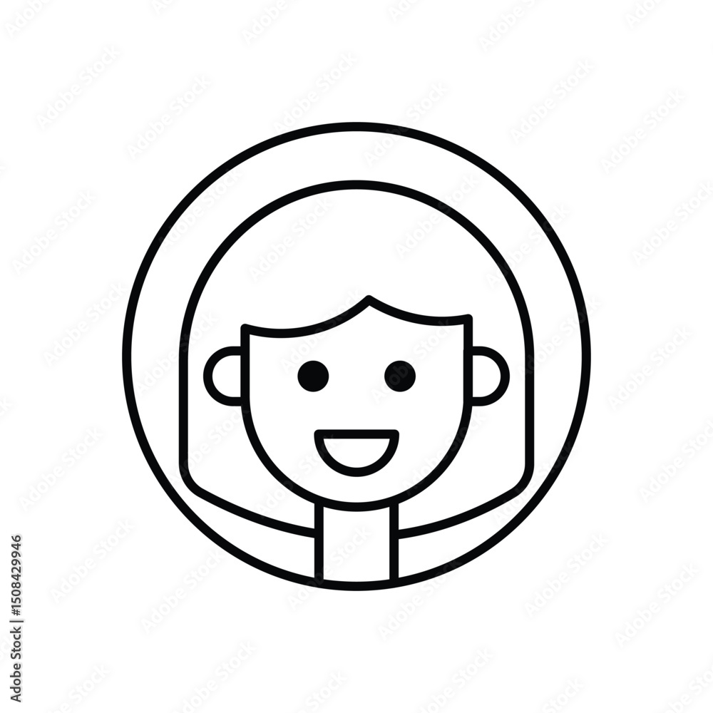 Fototapeta premium Student Vector icon