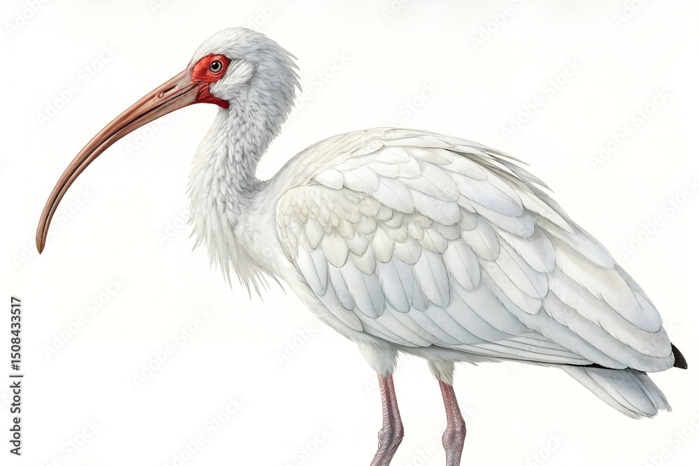 Obraz premium A tropical wildlife scene with a black-crowned crane and a great white pelican, both striking birds with distinctive beaks and feathers, in a water habitat at the zoo