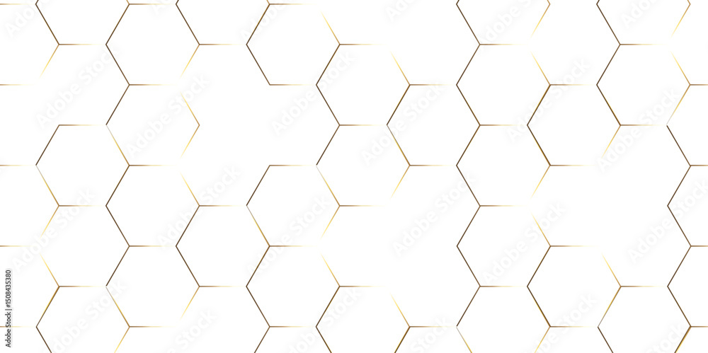 Fototapeta premium Geometric abstract hexagon technology background.. Abstract honeycomb background.. Vector illustration of hexagons pattern, Creative idea for medical technology or science design. 