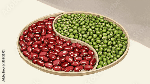 Whole Grain Still mixed grains isolated watercolor vector illustration svg