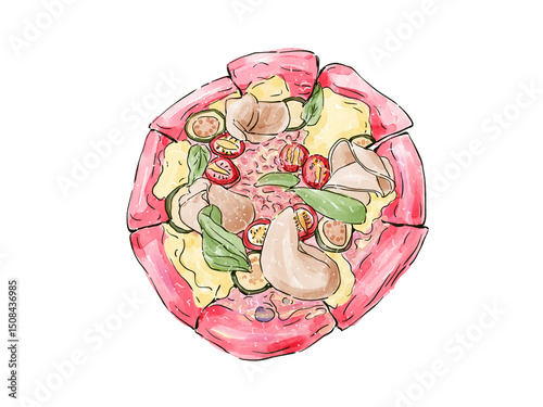Pink Pizza