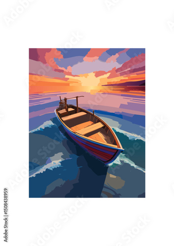 The boat was alone, truly alone, in a way that few human experiences allow. There were no other vessels in sight, no distant plumes of smoke from passing ships, no contrails in the sky