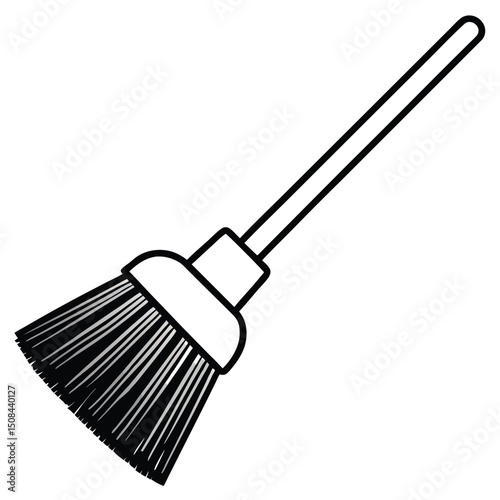 broom and dustpan