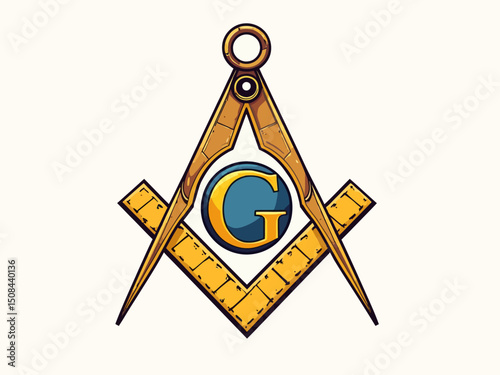 freemasonry symbol illustration