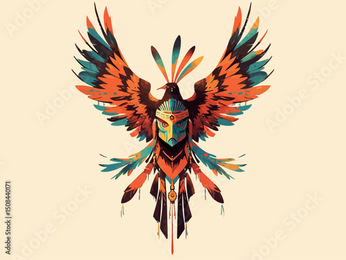 native american symbol illustration