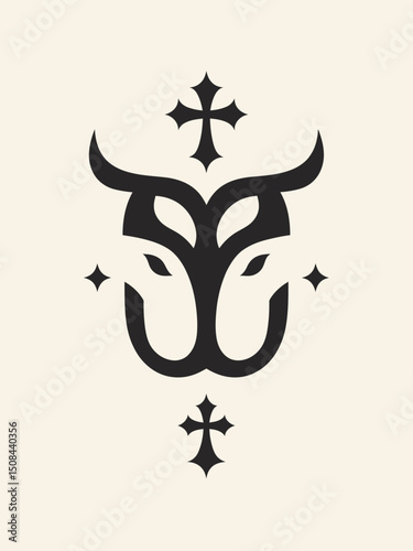 nordic traditions Asatru symbol illustration