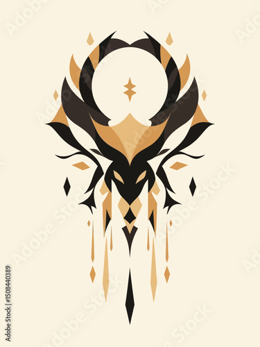 nordic traditions Asatru symbol illustration