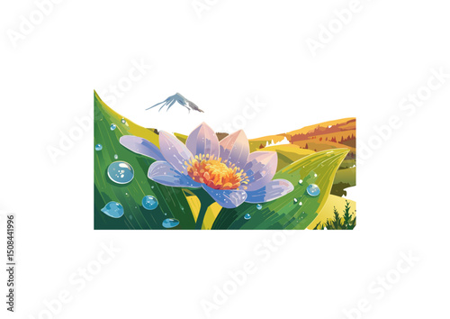 began to exert its inevitable influence. The smallest dew drops, those clinging precariously to the edges of the pistil, began to shrink, their volume slowly diminishing