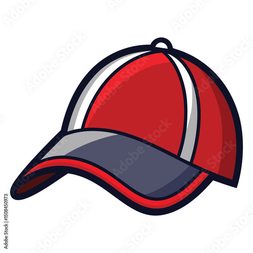 Cap and visor