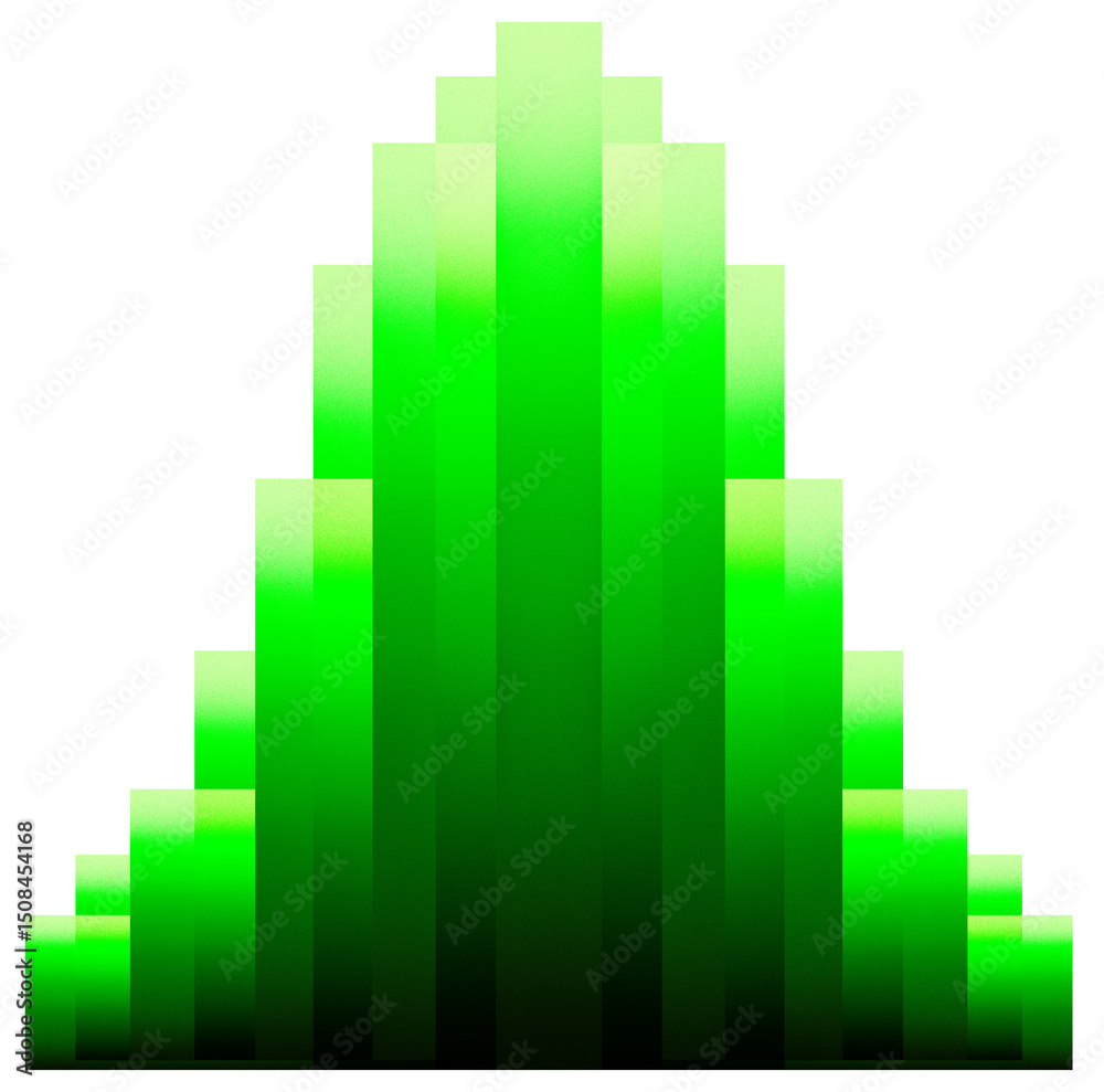 Obraz premium Tower Pixel Gradient