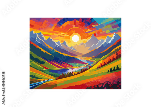 The river, too, held its own allure. One could imagine dipping a hand into its cool, clear waters, feeling the smooth, polished stones beneath. Or perhaps sitting on a sun-warmed rock, watching the cu