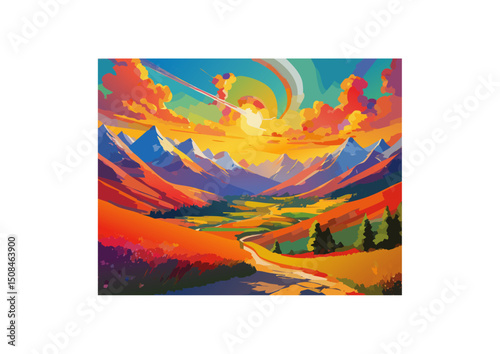 The river, too, held its own allure. One could imagine dipping a hand into its cool, clear waters, feeling the smooth, polished stones beneath. Or perhaps sitting on a sun-warmed rock, watching the cu