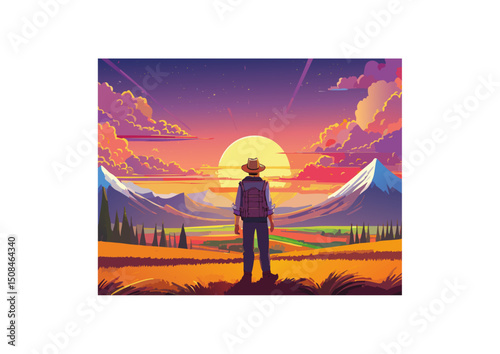 He spent his evenings under skies that seemed impossibly vast and clear. Without the light pollution of the city, the stars blazed with an intensity he had almost forgotten. He would sit by his small,