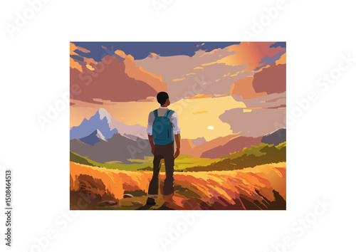 He spent his evenings under skies that seemed impossibly vast and clear. Without the light pollution of the city, the stars blazed with an intensity he had almost forgotten. He would sit by his small,