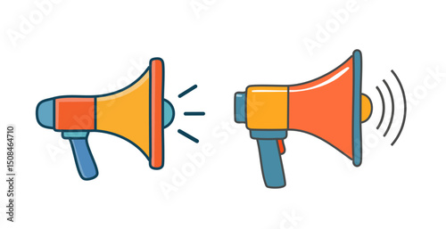 vector loudspeaker icon