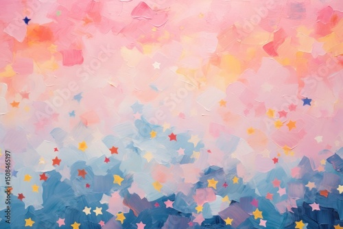 Star background painting backgrounds texture.