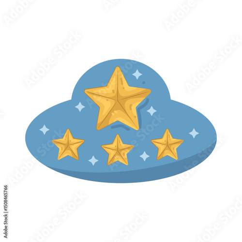 Illustration of Four Stars