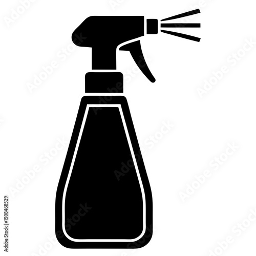 spray bottle vector on white background .svg