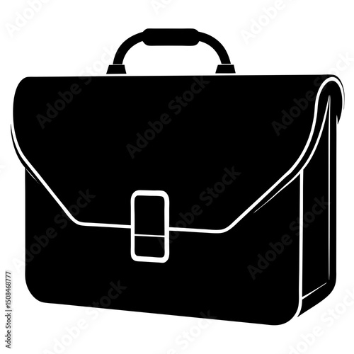 briefcase icon on white background 