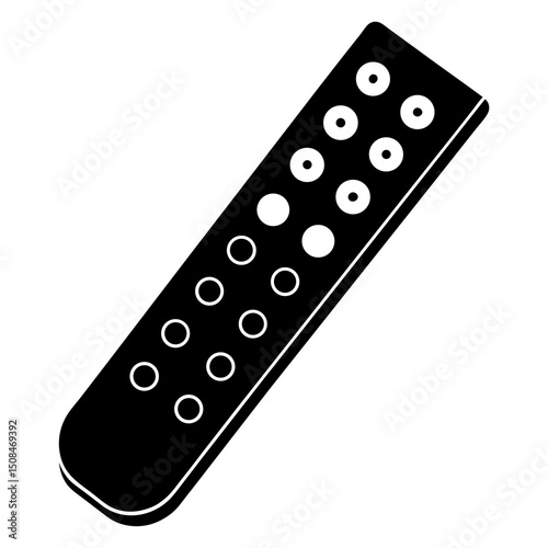 remote control on white background .svg