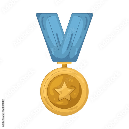 Illustration of medal 