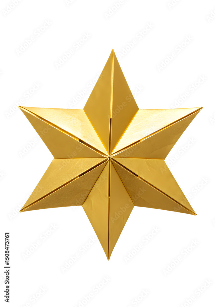 Obraz premium Gold star, decorative