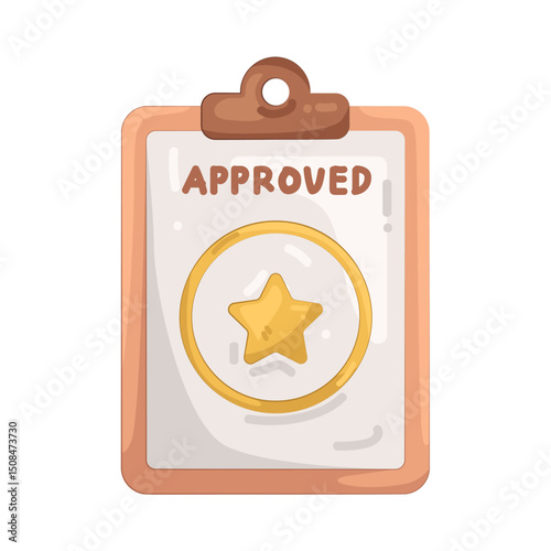 Illustration of Approved