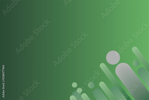 Cool Gradient Geometric Abstract Vector Background