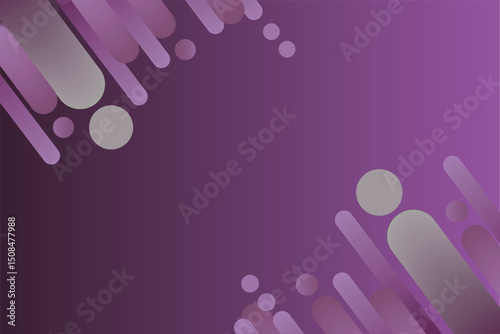 Cool Gradient Geometric Abstract Vector Background