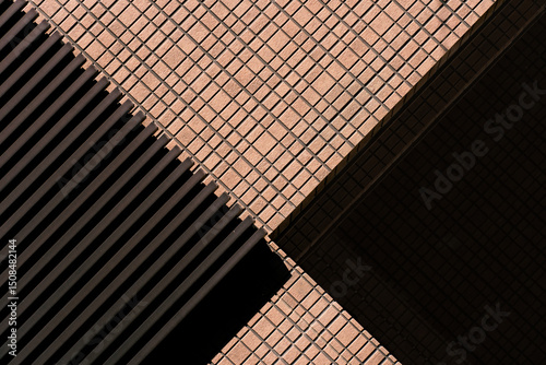 light grey brown black exterior wall architecture detail background