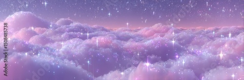 A mesmerizing mass of pink and purple gas appears to suspend itself in mid-air, evoking a sense of sci-fi, dreamlike surrealism photo