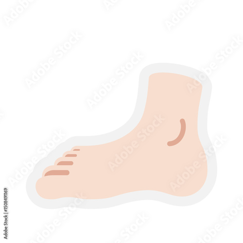Foot Light Skin