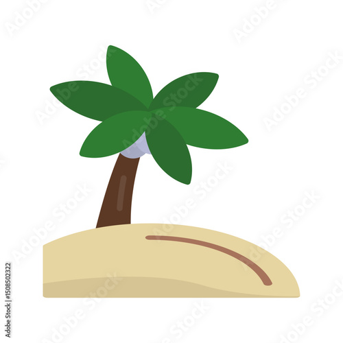 Palm Tree Vector Icon