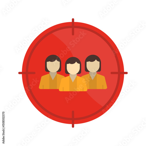 Target Audience Vector Icon