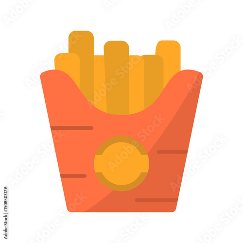 French Fries Vector Icon