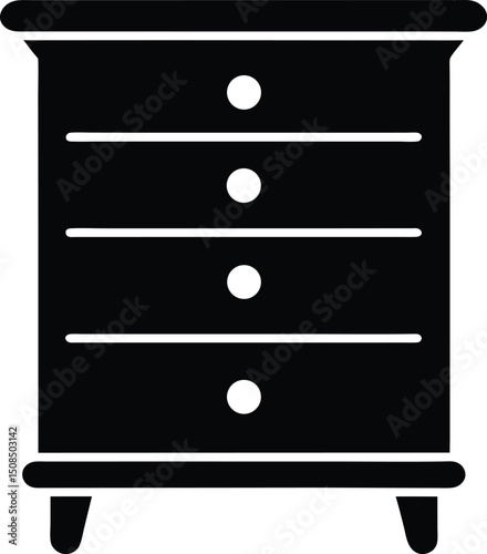 black and white furniture
