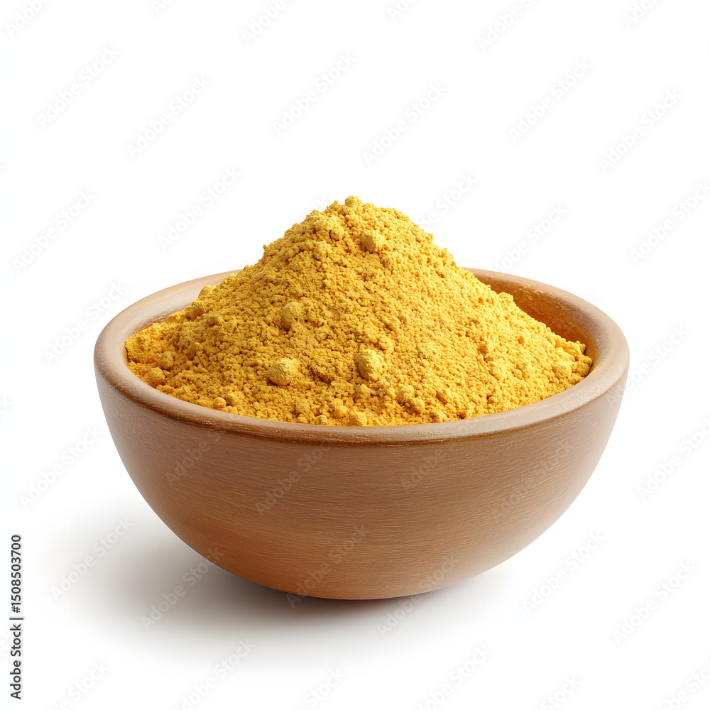 Aamchur powder in a bowl Aamchur powder in a bowl