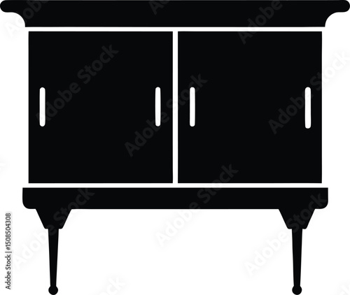 black and white furniture