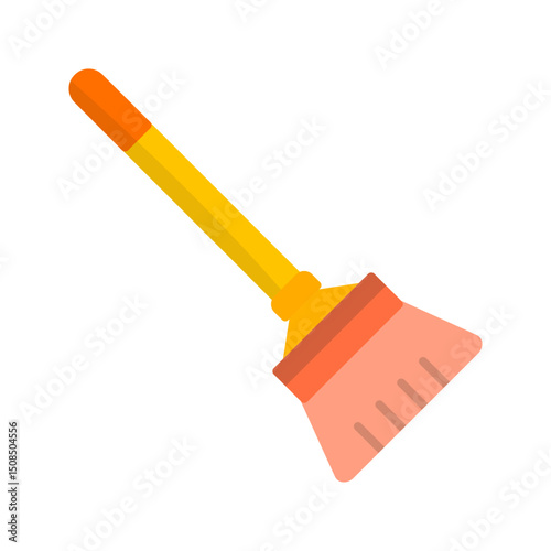 Broom Vector Icon