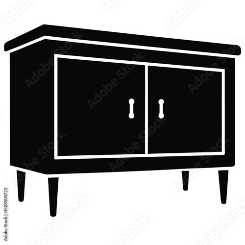 black and white furniture