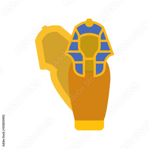 Sarcophagus Vector Icon