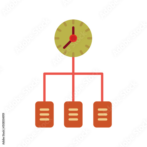 Timeline Vector Icon