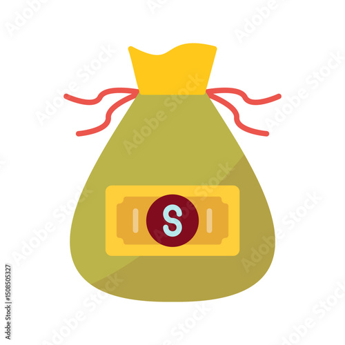 Money Bag Vector Icon
